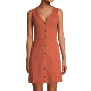 Madewell Rust Sleeveless Button-Front Jumper
Mini Dress Sz S